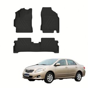Tapis de sol de voiture Chengan de luxe, imperméables toutes saisons, antidérapants, en TPE de 5 mm d'épaisseur, garantie 1 an, ensemble complet de 3 pièces - Product Image 1