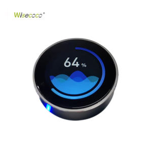 Perilla de <span class=keywords><strong>Control</strong></span> Giratoria Wisecoco, Interruptor de Panel de <span class=keywords><strong>Control</strong></span> Inteligente, Perilla de Interruptor con Pantalla Redonda Circular LCD - Product Image 1