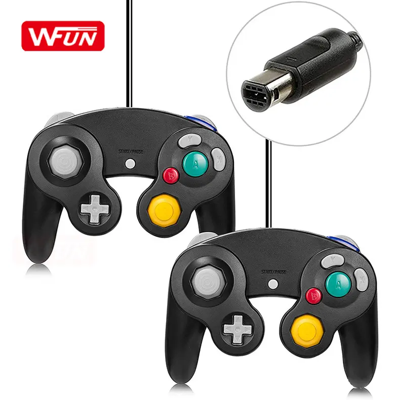 अमेज़न गर्म बिक्री यूएसबी वायर्ड जॉयस्टिक खेल नियंत्रक Gamecube के लिए wii के लिए