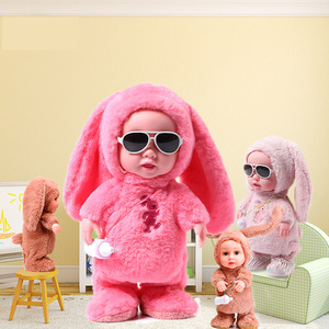 Juguetes <span class=keywords><strong>para</strong></span> Bebés, Muñeca de Peluche Eléctrica con Biberón, Puede Cantar, Bailar, Caminar, Hablar e Imitar Sonidos, 120 <span class=keywords><strong>Canciones</strong></span>, <span class=keywords><strong>para</strong></span> Niñas de 0 a 24 Meses - Product Image 3
