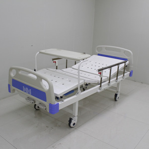 Cama Hospitalaria Manual Da Cong, Cama de Cuidado para Parálisis con Elevación Individual y Doble, Cama Médica de Acero Inoxidable para Pacientes Mayores - Product Image 1