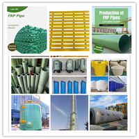 Réservoirs d'eau horizontaux en fibre de verre (FRP) LAN ZHI 100m³ avec soudure, pour usage agricole et industriel chimique, procédé de bobinage