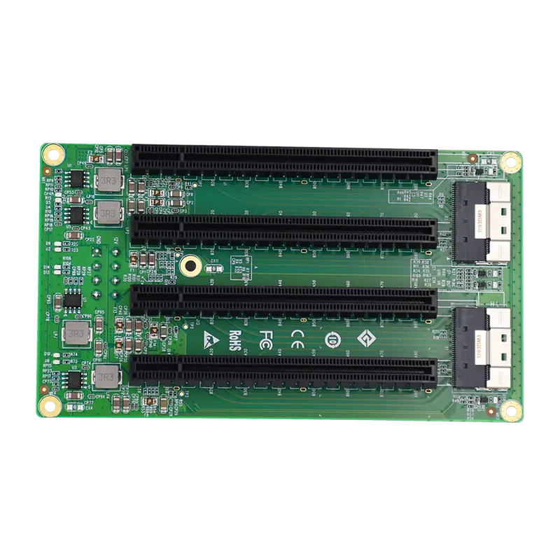 محول فتحة Linkreal lr944 2 Port fتو 4 PCIe x16