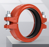 Raccord de tuyauterie rainuré en fonte ductile, fourni directement par l'usine