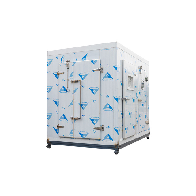 Tianqiao Walk in Chiller Glass Door Display Cooler Freezer Cold Room with Shelves