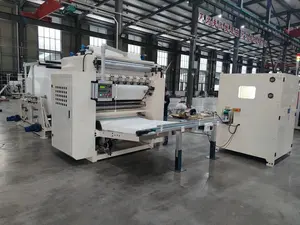 Tissue Paper Machine Price Automatic Carton Box Packing Facial Tissue Paper Making Machine Production Line Price