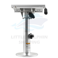 Little Dolphin Guter Preis für neues Produkt Marine boot Zubehör Handbuch Einstellbare 13''marine Aluminium Sitz sockel Yacht