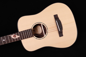 Nouveau design <span class=keywords><strong>guitare</strong></span> acoustique 34 pouces petite taille voyage mini <span class=keywords><strong>guitare</strong></span> épicéa massif beau motif Alston D-37 - Product Image 3
