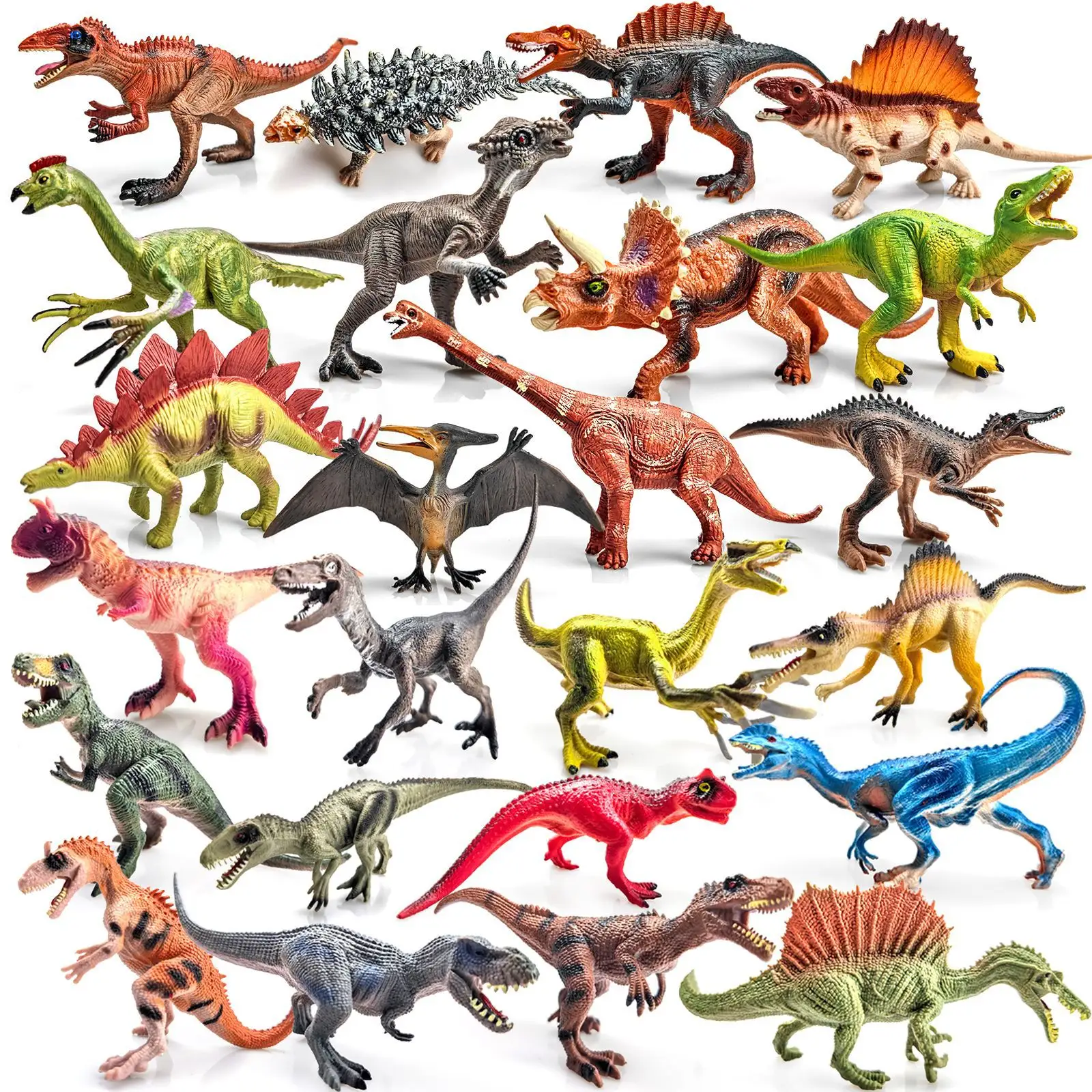 Dinosaurier Spielzeug für Kinder T-Rex solide Umwelt Puzzle Ornamente