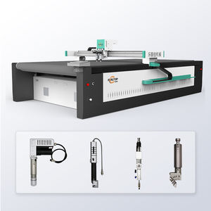 Realtop High Speed CNC Blade Cutting Machine for <b>Carbon</b> <b>Fiber</b>/Glassfiber Composite Material <b>Fabric</b> Automatic Feeding Motor Pump - Product Image 2