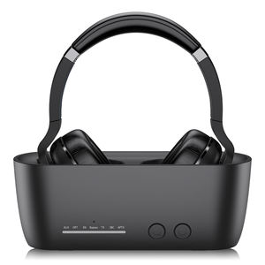 Auriculares inalámbricos más vendidos <span class=keywords><strong>para</strong></span> TV <span class=keywords><strong>con</strong></span> alto volumen <span class=keywords><strong>para</strong></span> personas <span class=keywords><strong>mayores</strong></span> y transmisor Bluetooth 5,0 y base <span class=keywords><strong>para</strong></span> transmisor de 2,4 GHz - Product Image 1