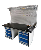 Établi industriel mécanique Table de travail électronique avec support établi robuste