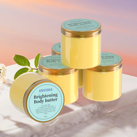 OEM ODM Crème au beurre corporel formule douce blanchissante Beurre corporel éclaircissant pour la peau, biologique et non raffiné