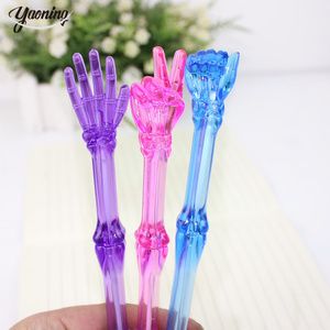 Sản phẩm mới Quà Tặng Mới bằng văn bản văn phòng phẩm mẫu miễn phí và giao hàng miễn phí để đại lý tùy chỉnh tốt bóng điểm bút phim hoạt hình cử chỉ tay bút - Product Image 2