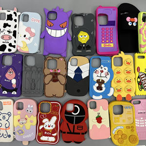 Prix unitaire 0,49 € Étui en silicone pas cher pour téléphone portable Vente en gros Pochette pour téléphone Porte-cartes Protection de l'appareil photo Étui en cuir pour téléphone 15 Pro Max - Product Image 4