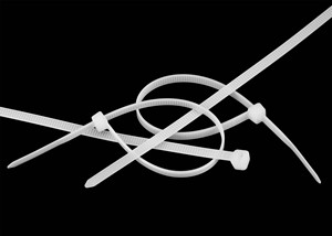 روابط كابلات بلاستيكية من السيليكون بسعر المصنع مع رمز النظام المنسق - Product Image 2