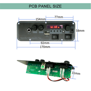 7.4V 2x15w <span class=keywords><strong>Bluetooth</strong></span> Bảng Giải mã âm thanh khuếch đại thẻ mô-đun trolly Loa PCB xe <span class=keywords><strong>Bluetooth</strong></span> MP3 Máy nghe nhạc - Product Image 3