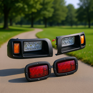 Kit de luces traseras y faros LED de 12 voltios para carritos de golf EZGO TXT 1996-2013 - Product Image 2