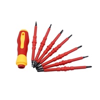 Juego de Destornilladores Aislados VDE de Alta Calidad para Electricistas, Combinación de Acero con Alto Contenido de Carbono, Personalizable OEM, Garantía de 3 Años, Estuche Rígido