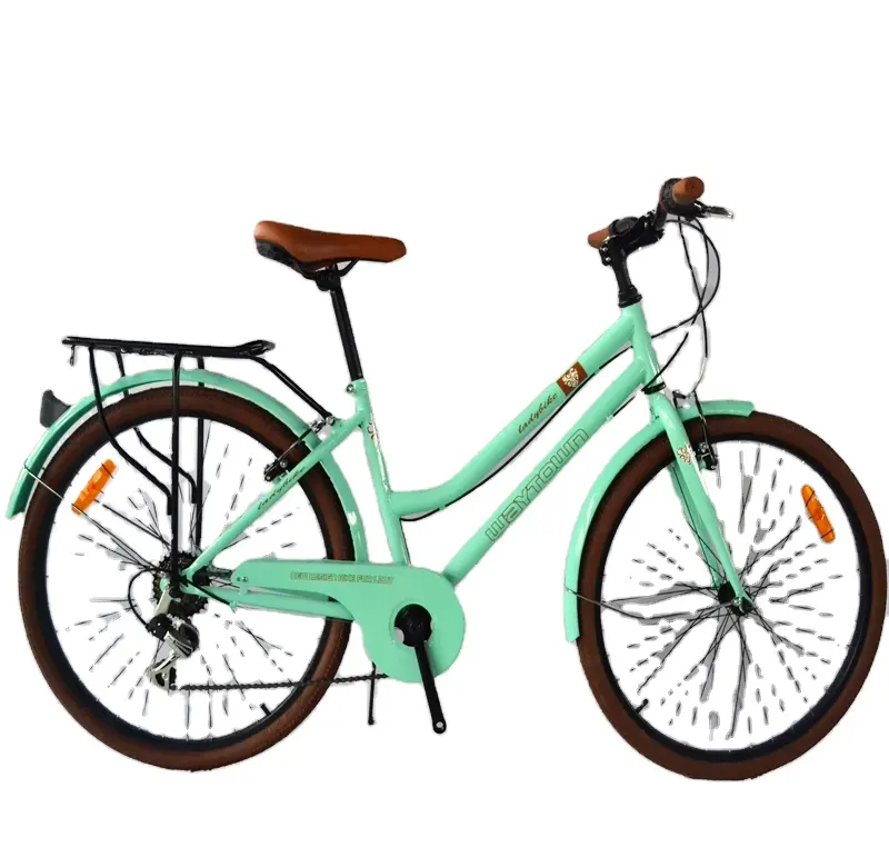 Hot sale lady bicycle 26 inch city road bicycle new design lady bike good quality