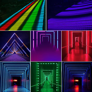 IP65 Artnet DMX512 besturing buiten programmeerbare podium club decoratie RGB 3-in-1 LED pixel bar voor DJ disco KTV feest - Product Image 6