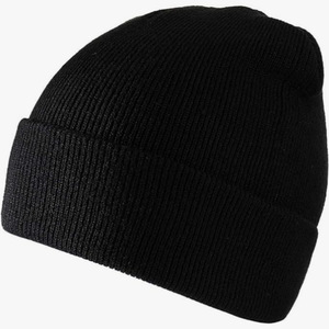 Unisexe 100% acrylique Bennie chapeau d'hiver personnalisé broderie Logo couleur unie luxe mode bonnet voyage commun Durable pas cher Stock - Product Image 5