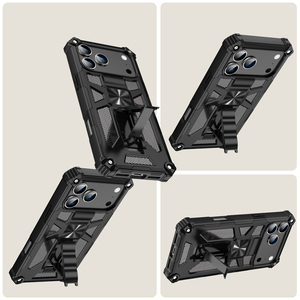 Nova Capa de Celular Resistente a Impactos para <span class=keywords><strong>iPhone</strong></span> 11 <span class=keywords><strong>12</strong></span> 13 14 Plus 15 16 Pro Max 17 Air com Suporte - Product Image 3