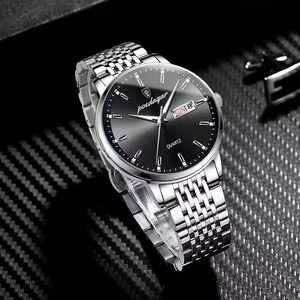 Poedagar 832 Thời Trang Đơn Giản Thời Trang Thạch Anh Sáng Đồng Hồ Thép Không Gỉ Ban Nhạc Người Đàn Ông Của Đồng Hồ Chấp Nhận OEM Người Đàn Ông Nổi Tiếng Đồng Hồ - Product Image 3