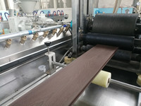 Machine de production de composite bois-plastique PP PE WPC / ligne de production de panneaux muraux / extrudeuse de panneaux de fenêtres et de portes