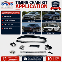 طقم سلسلة توقيت OE 12700437 يناسب شيفروليه ماليبو XL EG6 إنفيجن بلس ريجال EG7 2.0T LSY قطع غيار محرك توربو