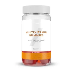 Vegetarian Chewable Multivitamin Gummies Candy Foods Supplement For Overall Health Supports Healthy Energy Production