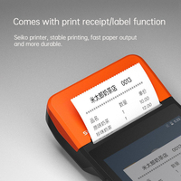 Sunmi android pos systèmes écran tactile android 4G WIFI NFC terminal sans contact android pos avec imprimante