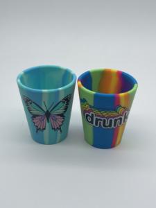 Bicchiere da shot in Silicone tazza d'acqua tazza da caffè riutilizzabile infrangibile tazza in Silicone per vino birra caffè - Product Image 3