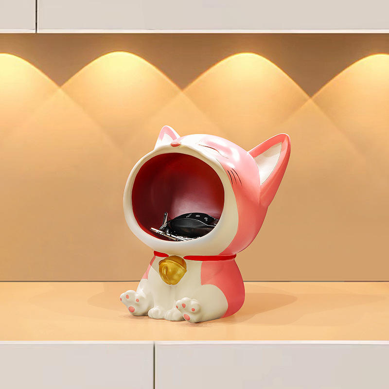 แมวปากใหญ่สีชมพู