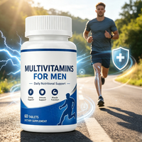 Complément Multivitaminé pour Hommes Marque Blanche Casher Halal