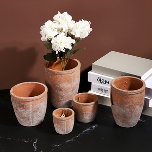 Article populaire Décoration intérieure et extérieure Balcon Jardinières <span class=keywords><strong>en</strong></span> <span class=keywords><strong>terre</strong></span> <span class=keywords><strong>cuite</strong></span> / Décoration d'intérieur Pots de fleurs <span class=keywords><strong>en</strong></span> céramique pour jardin - Product Image 1