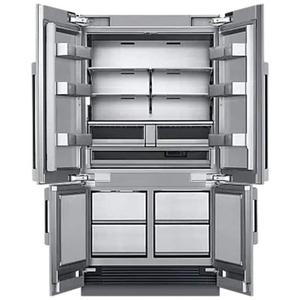 Inch Built-in <b>Refrigerator</b> French-Door Design CustomPanel Integrated-Fridge Compressor-Energy Star - Product Image 4