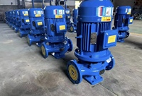 Pompe centrifuge verticale en acier inoxydable IHG Série 7,5 HP, pompe de surpression en ligne anticorrosion en alliage de chrome élevé