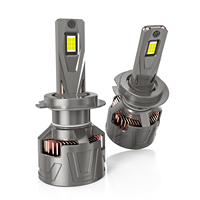 Ampoule de phare LED 6500LM pour une seule pièce H11 H4 HB3 HB4, accessoires pour voiture, éclairage LED automobile H7, phares LED automobiles