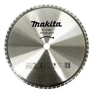 Lame de scie Makita 305 mm (12 pouces) avec trou intérieur de 25,4 mm, adaptée à la coupe de tuyaux et profilés en acier métallique - Product Image 2