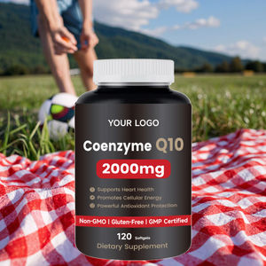 Suplemento Dietético de Coenzima Q10 em Cápsulas Softgel com Marca Privada OEM/ODM - Product Image 1