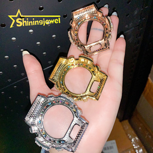 Xu hướng thiết kế 2025 dw6900 Buss xuống xem <span class=keywords><strong>bezel</strong></span> Bộ sưu tập tùy chỉnh thực hiện Buss xuống trường hợp đồng hồ ban nhạc hip hop - Product Image 4