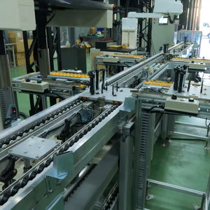 High Precision Double Speed Chain Conveyor for Accurate Workstation Stopping and Efficient Pallet Transfer in Smart Factories - Product Image 1