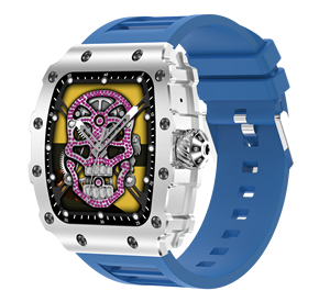 Montre connectée TK70 avec écran AMOLED 1,76 pouces 320x385, moniteur d'oxygène sanguin, suivi d'activité, réveil au poignet, plusieurs bracelets - Product Image 4