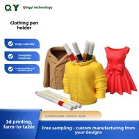 Table de classe moderne en plastique imprimée en 3D, support créatif pour stylos et vêtements, ornements de bureau, fournitures scolaires pour étudiants