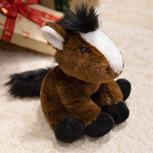 Peluche all'Ingrosso, Adorabili Giocattoli di Peluche, Animali Imbottiti: Maiale, Leone, Mucca, Orso, Cavallo, Regali di Animali dello Zoo - Product Image 4