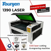 Máquina de corte y grabado por láser de CO₂ CNC 1390 de 100W Opción de cabezal simple o doble Nueva Para acrílico vidrio