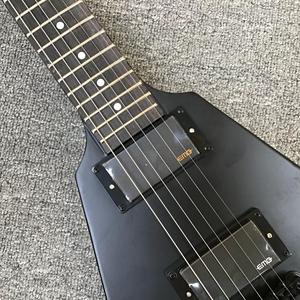 <span class=keywords><strong>Guitarra</strong></span> Eléctrica <span class=keywords><strong>ESP</strong></span> Negra en Forma de V Madera Maciza Mástil de Arce HH Diapasón de Palisandro Envío Rápido - Product Image 5