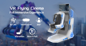 LEKE commerciale 9D VR 360 simulatore di volo per interni/esterni Cinema Arcade parco divertimenti giro per centri commerciali - Product Image 2
