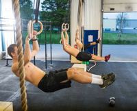 Supplying Real Wooden Gym Rings with Colorful Strap